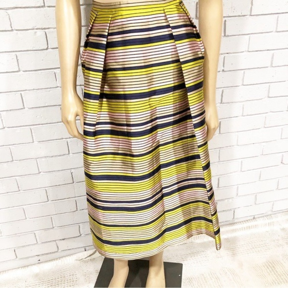 Oasis Women's Striped Skirt‎ - Size 12